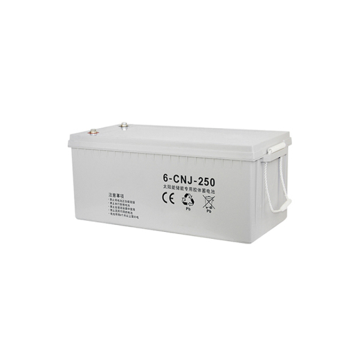 Batterie gel de stockage d&#39;énergie 6-CNJ-250