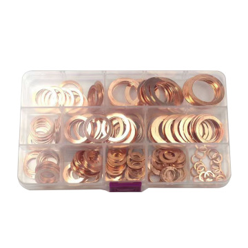 Hot Sale Copper Washer Assortment: Seal Gasket Ring & Copper Gasket Kit