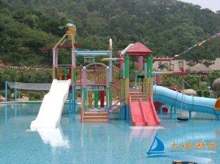 7m Amusement Park Water Playground Aquatic Play Structures 