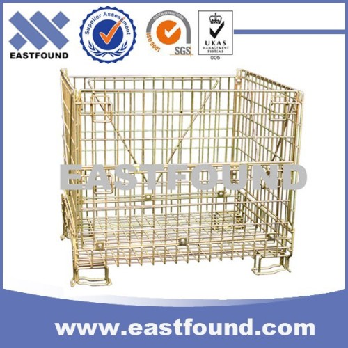 Europe Welded Lightweight Storage Rolling Large Wire Basket