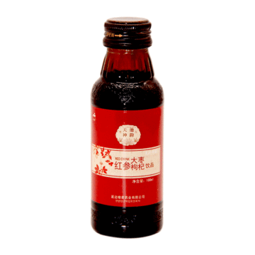 Optimal selection Red ginseng, jujube goji berry drink