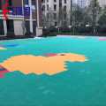 Outdoor children playgrouds flooring