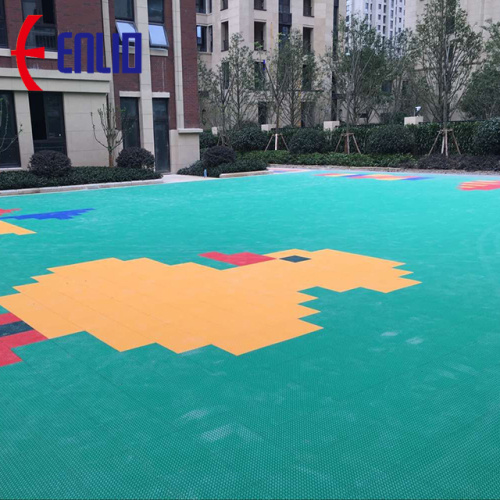 Playground Kids Flooring Interlock Tiles