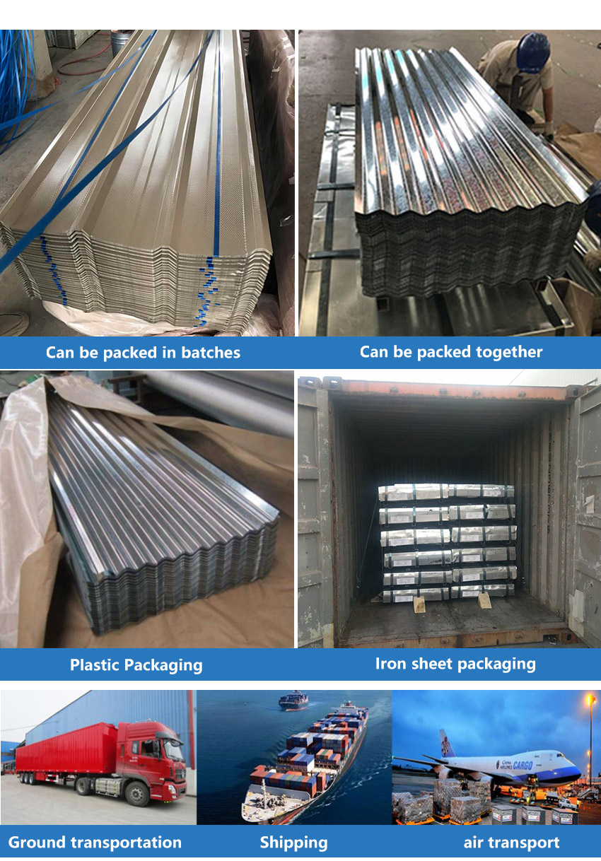 High quality 0.12mm Thick Galvalume Application corrugated steel roofing sheet