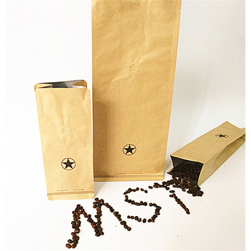 MST Coffee Side Gusset Pouch tanpa Zipper