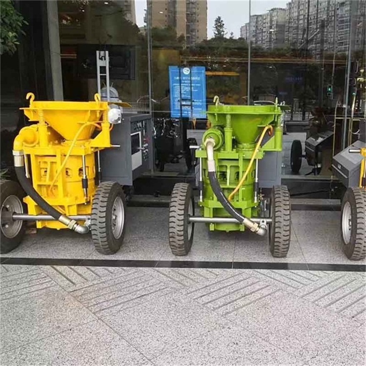 Gunite shotcrete spraying machine diesel concrete spray machine for sale mine wet jet