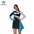 Anpassad röd cheer uniform Sexig cheerleading uniformer