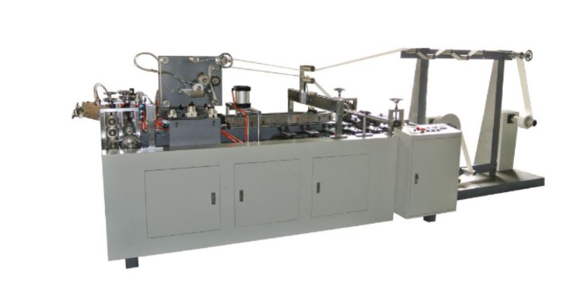 Maschine zur Herstellung von Kaltleimpapiergriffen cold glue paper handle making machine