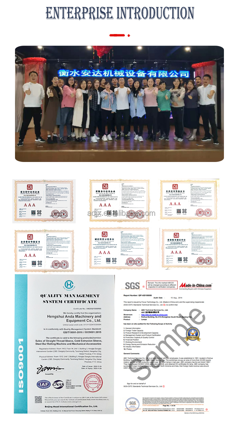 Steel Rib Peeling Parallel Thread Rolling Machine Screw Thread Rolling Machine