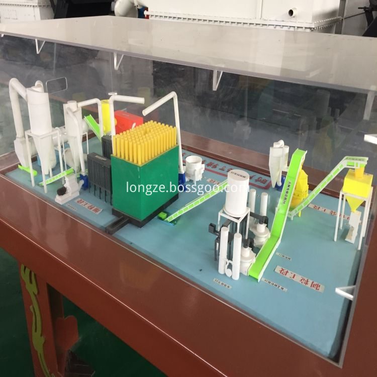 1-1.5ton/hour 90kw XGJ560 Wood pellet machine