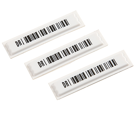 factory supply   am barcode dr anti theft security  58khz eas alarm soft label for super market