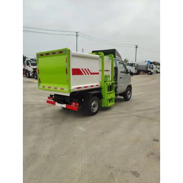 Camion à ordures compacteur de collecte des déchets légers 4x2