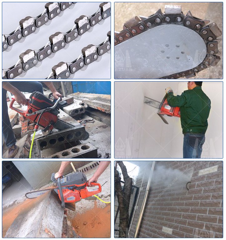 High quality garden tools diamond chain saw