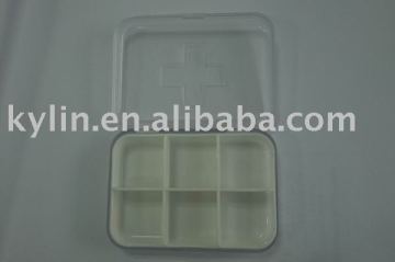 travel plastic pill box