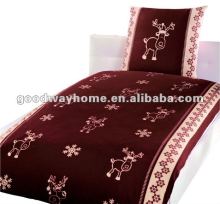 Microfiber Flannel Bed Set
