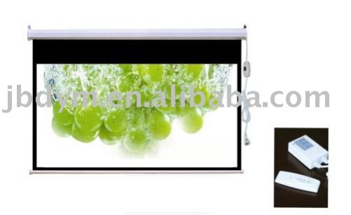 electric projection/projector screen