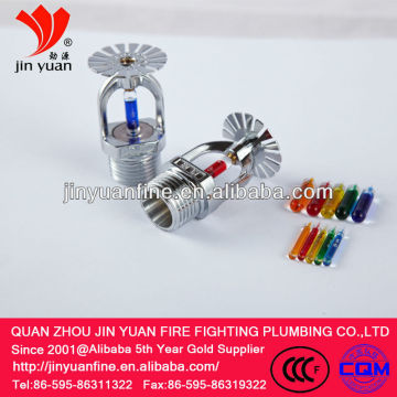 ZSTX-15 glass ball fire sprinkler,glass bulb fire sprinkler