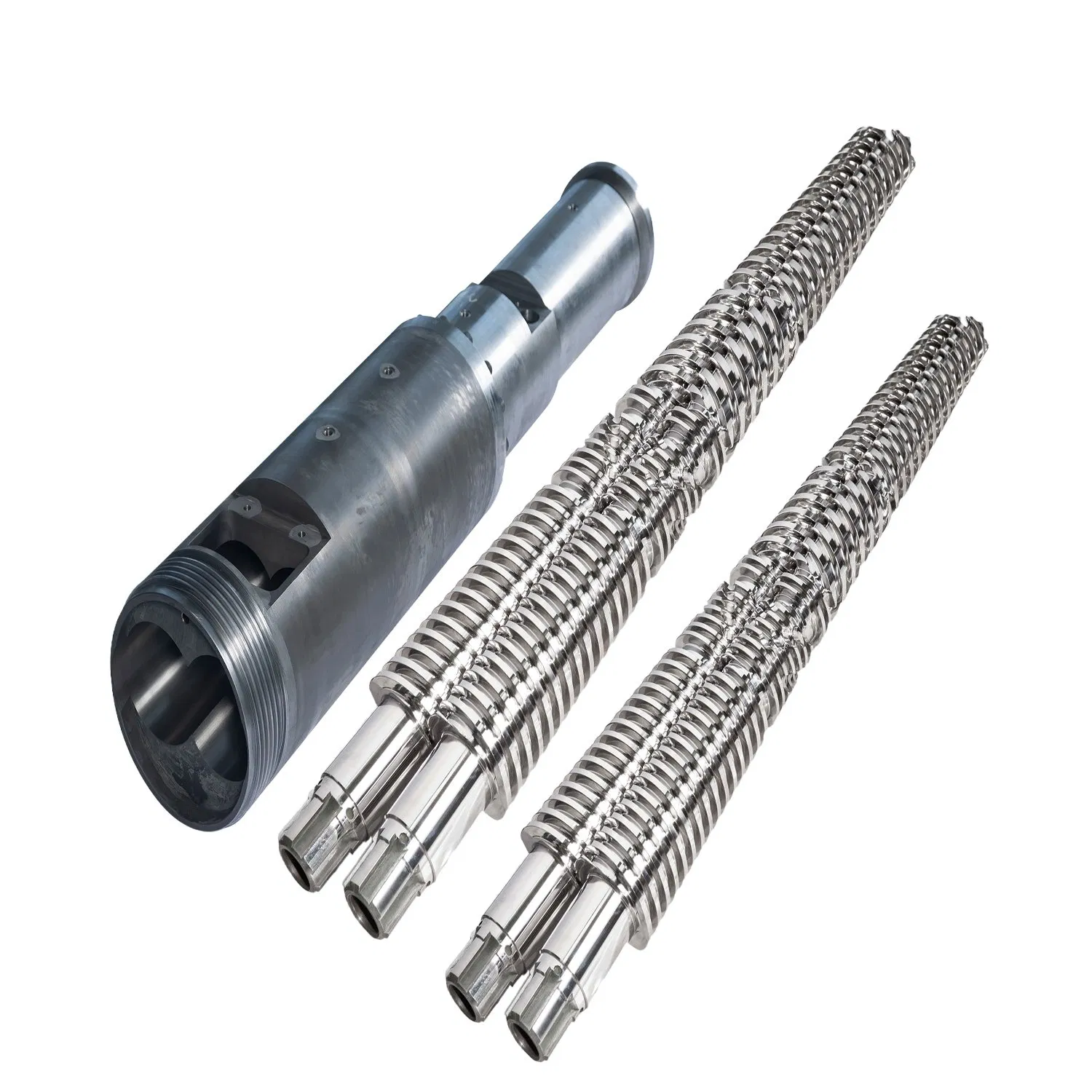 প্লাস্টিক এক্সট্রুডারের জন্য উচ্চ-মানের 65 এবং 132 স্ক্রু এবং ব্যারেল