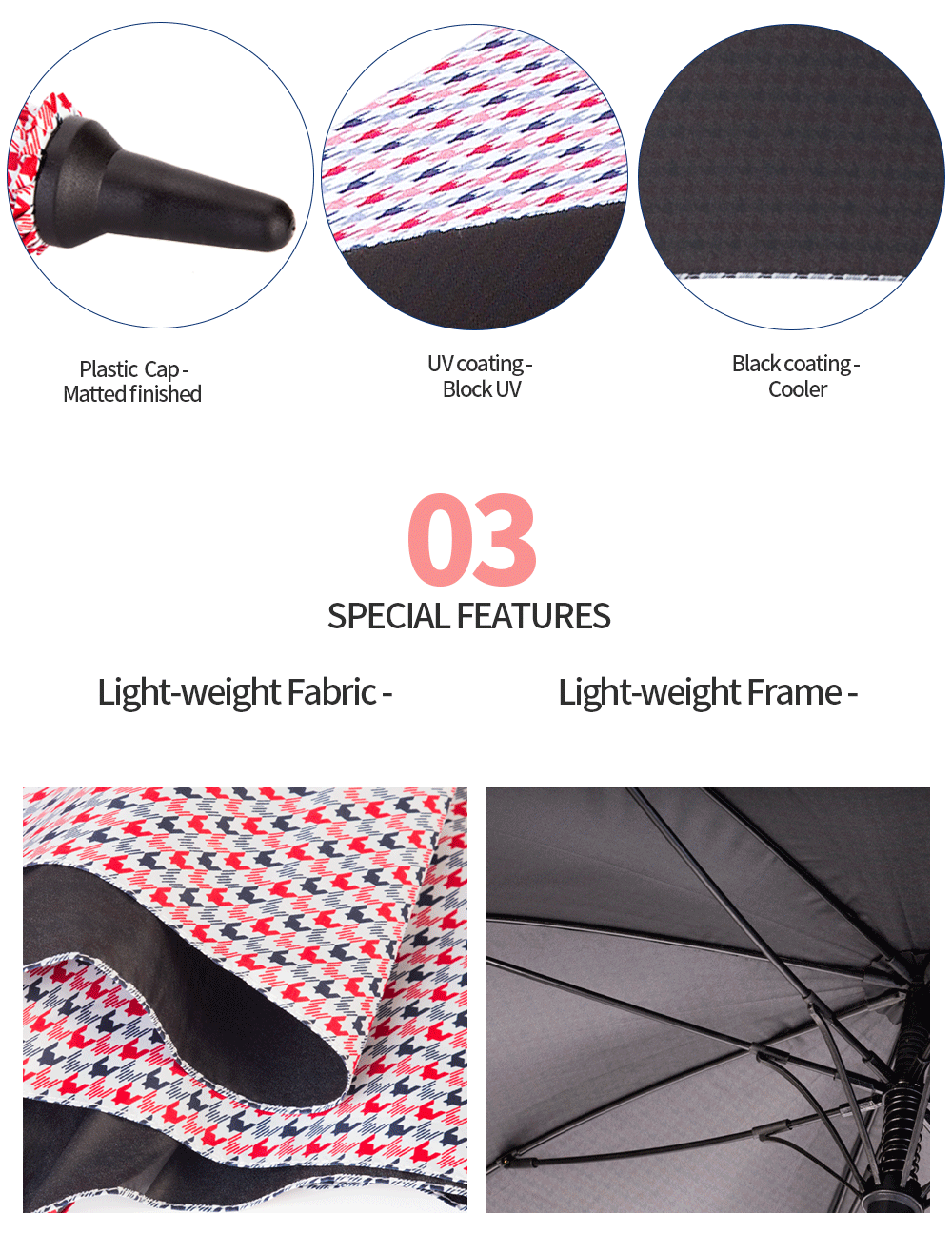 Auto Open Golf Umbrella