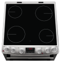 Hob elétrico e forno zanussi preto