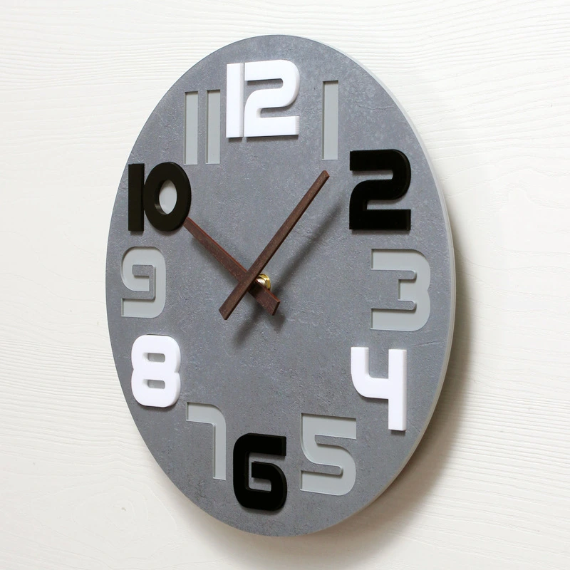 Hot Sale Decorative Acrylic Wall Clock for Home Decoration