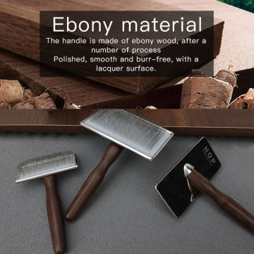 wooden slicker brush for dogs