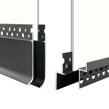 Anodized Aluminum Profiles for Recessed Skirting Boards and Windowsill Decorative Strips