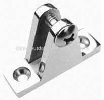 STAINLESS STEEL DECK HINGE DECK MOUNT FOR BOAT - BIMINI TOP FITTING