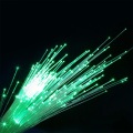 Optical end glow fibres