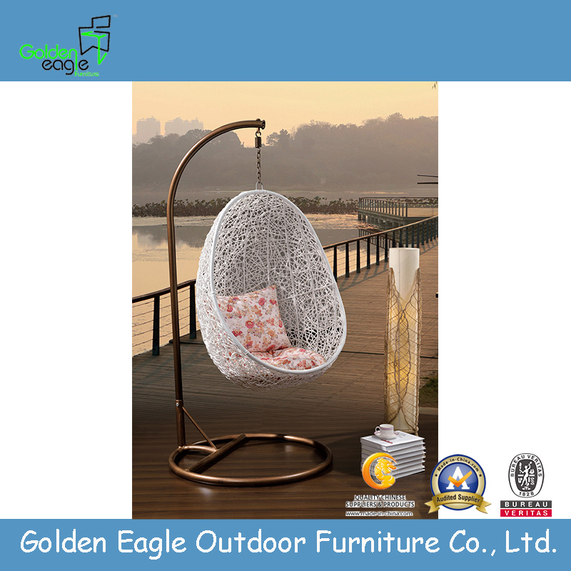 Hotel Furniture Aluminum Frame Patio Rattan Swing