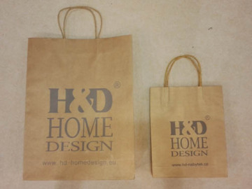 Kraft merchandise  paper bag