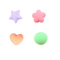 Harz Stern Herz Flache Rückseite Cabochon Kawaii Blume Maus DIY Wohnkultur Handgemachte Ornament Zubehör