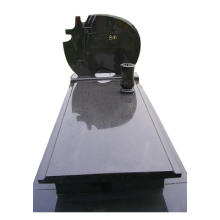 Carved Headstone Absolutely Black Granite