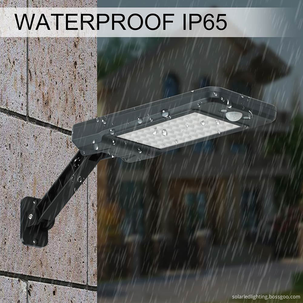 Solar-Powered Motion Detector Street Light Solar-Powered Motion Detector Street Light