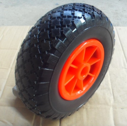 Lauching Wheel Flat Free PU Foam Wheel 300-4