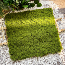 Custom Size Artificial Moss Lawn for Landscape Greenery