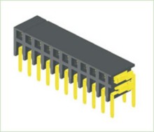 2.0mm Female Header Dual Row Side Insert Type
