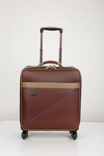 Vintage Caster Boarding Luggage