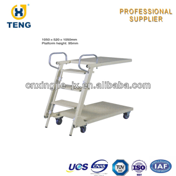 Ladder cart, rolling trolley step ladder