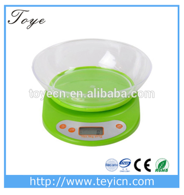 Toye hot sale digital kitchen scale digital kitchen food scale for household