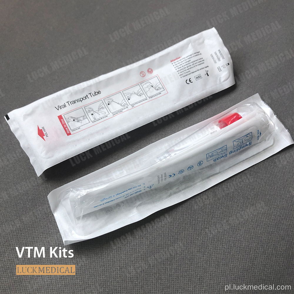 Wirusowy zestaw mediów transportowych 3 ml VTM FDA