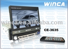 Single Din Car DVD player with Touch Screen