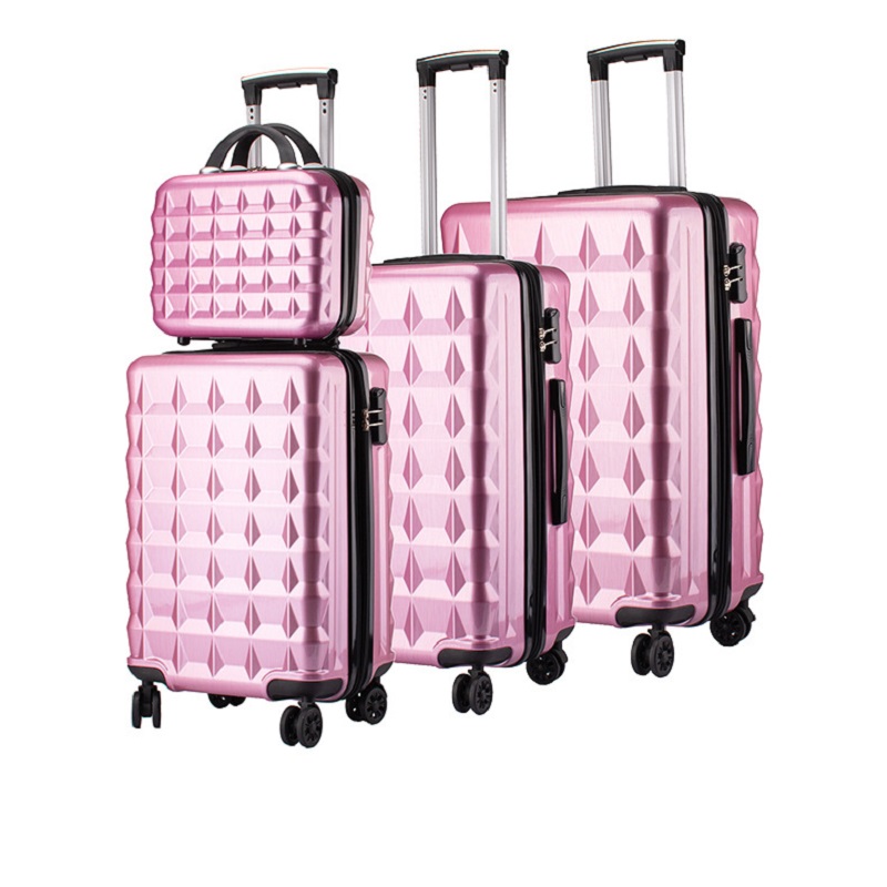 Pink Luggage Set