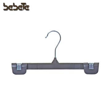 Black Plastic Trousers Clips Hanger