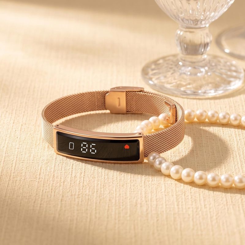 Smart Bracelet for Women Men Fitness Health Tracker with Heart Rate Sleep