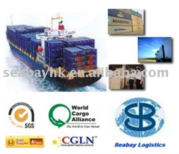Container freight forwarding from any ports of China to Japan/Worldwide