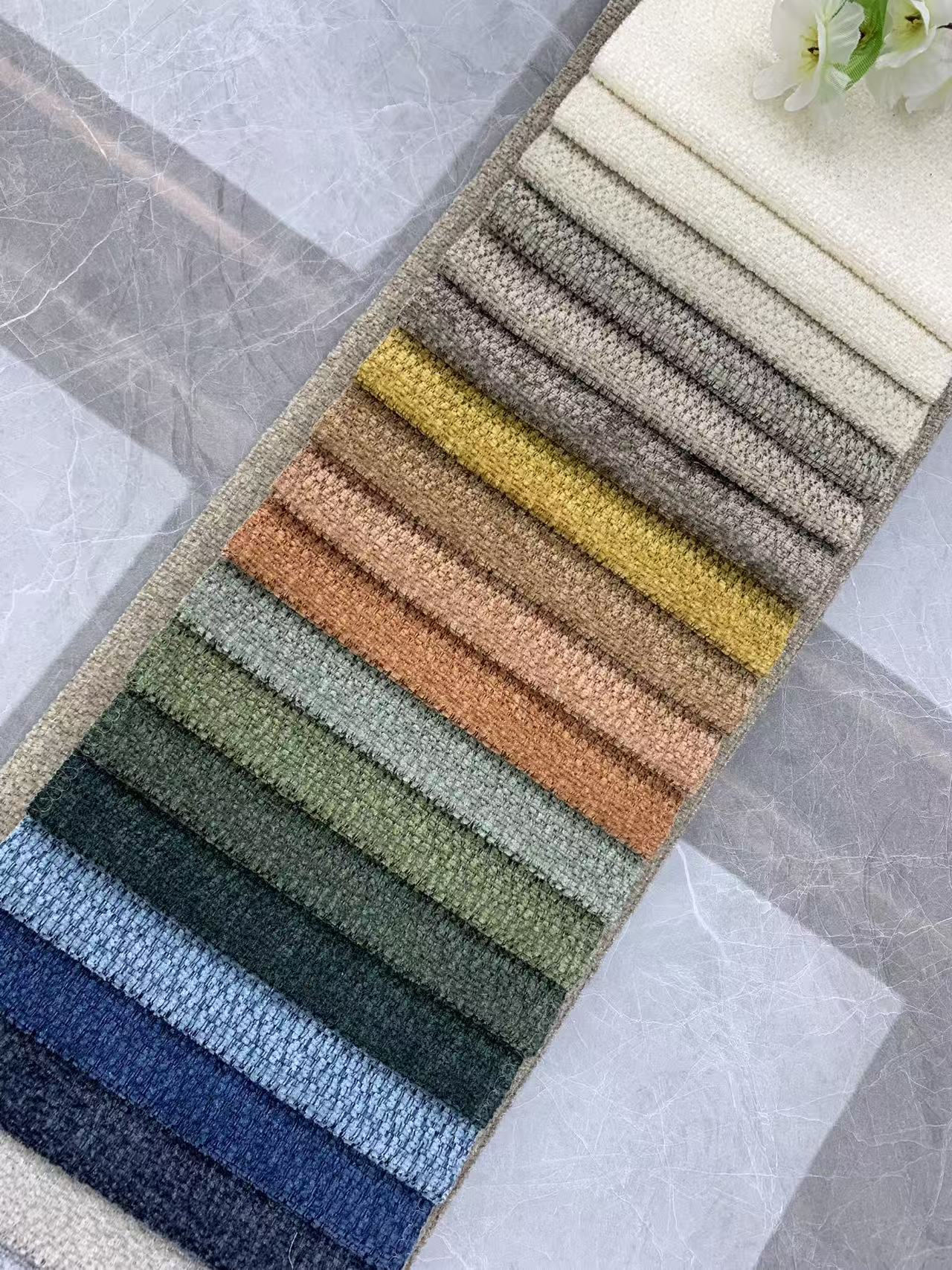 Tela de chenilla para tapicería Chenille Fabric for Upholstery