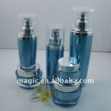 clear cosmetic jars plastic cosmetic bottle packing plastic