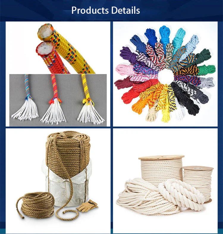 Wholesale Price 8 Strand Textile Polypropylene PP Fishing Net Rope
