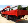 Dongfeng 10Tons Telescopic Boom Truck Mounted Crane
